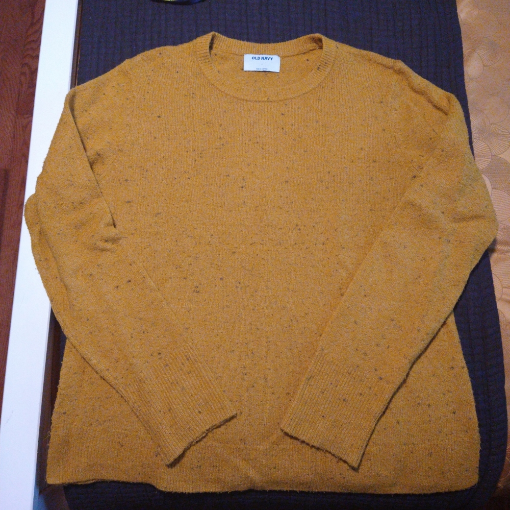 Old Navy L Mustard yellow sweater